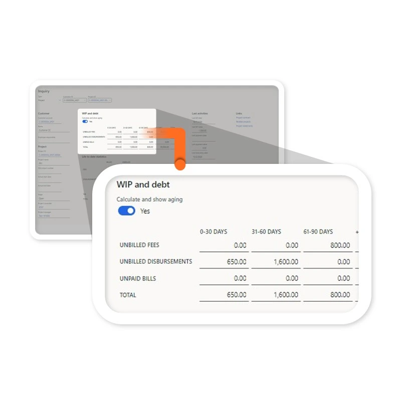 finance + project automation