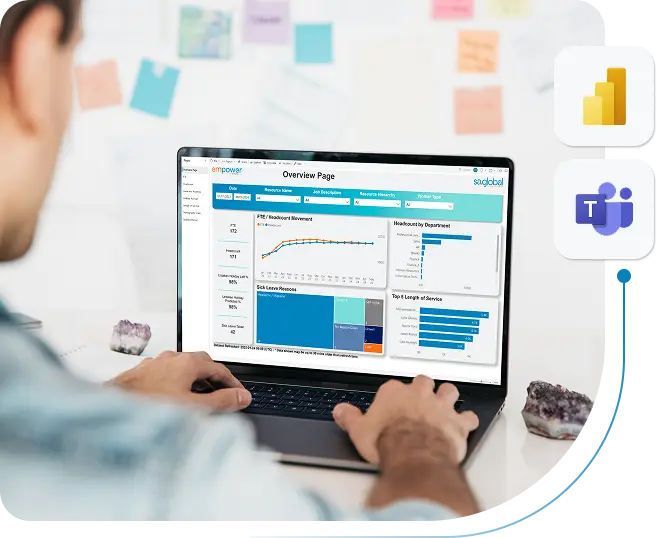 HR workforce management app for software services firms